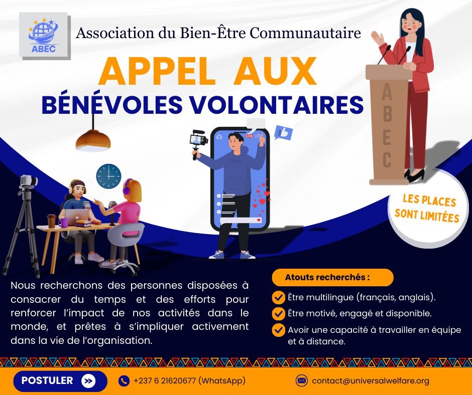 Appel aux bénévoles volontaires
